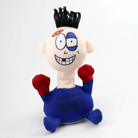Punch Me Anti stress doll - interactive toy boxing doll - screams and punches - 20CM