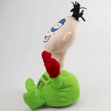 Punch Me - anti stress pop - interactieve speelgoed - boks pop - 20cm - groen