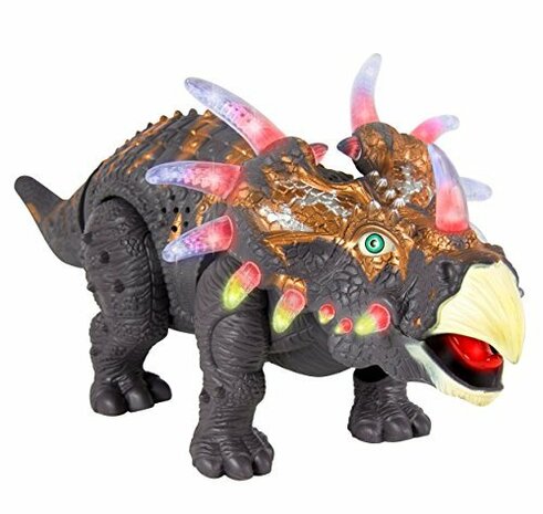 Dinosaurierspielzeug - Triceratops - mit Licht und Dino-Sound 35CM