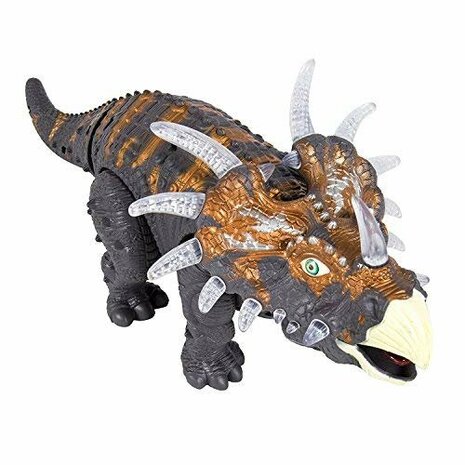 Dinosaur toy - Triceratops - with light and Dino sound 35CM