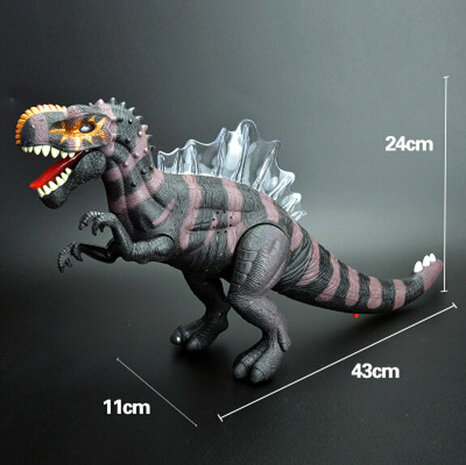 T-Rex dinosaurus speelgoed - Interactieve Tyrannosaurus - met geluid 41CM