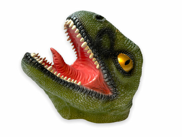 Hand Puppet Tyrannosaurus - rubber Realistic dinosaurus speelgoed handpop