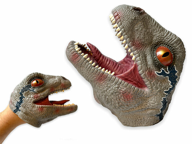 Handpuppe Tyrannosaurus - Gummi Realistische Dinosaurier-Spielzeug-Handpuppe