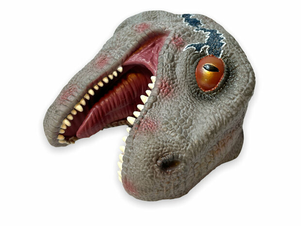 Marionnette &agrave; main Tyrannosaurus - marionnette &agrave; main jouet dinosaure r&eacute;aliste en caoutchouc