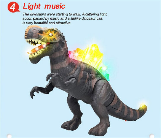 Tyrannosaurus Rex with dino sound and lights