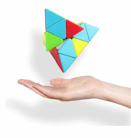 Pyramid cube - cube 9x9 - Pyramid shape 9.5CM