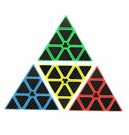 Pyraminx-W&uuml;rfel &ndash; Denkw&uuml;rfel &ndash; Pyramide &ndash; 9,5 cm