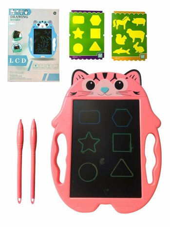 Tablette de dessin LCD pour les tout-petits, les enfants d&#039;&acirc;ge pr&eacute;scolaire et les enfants | Table &agrave; dessin &eacute;lectronique portable avec serrure &agrave; m&eacute;moire | Cadeau parfait pour les enfants de tous &acirc;ges