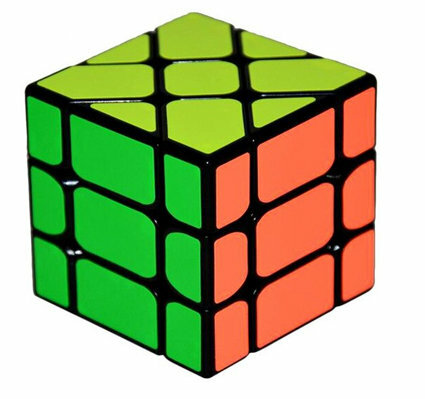 FISHER CUBE - CUBE - QIYI CUBE - PUZZLE CUBE SPIELZEUG (6X6CM)