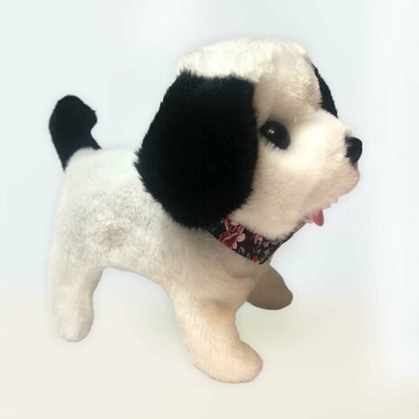 Cute Little Puppy niedliches Spielzeug Labrador-Hund bellt und geht 19 cm Der niedliche kleine Welpe kann dich mit seinem s&uuml;&szlig;en Gesicht niedlich anbellen und auch laufen. Das Spielen mit Ihrem niedlichen kleinen Hund macht sup