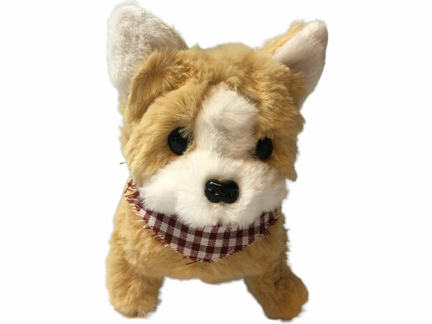 Cute Little Puppy schattig speelgoed hondje blaft en loopt 19CM