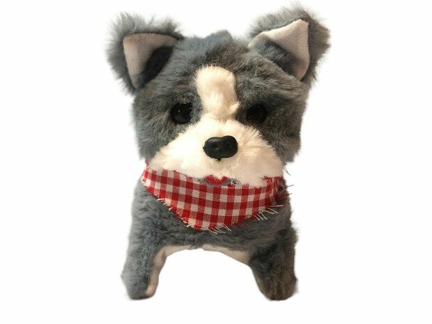 Cute Little Puppy schattig speelgoed hondje blaft en loopt 19CM