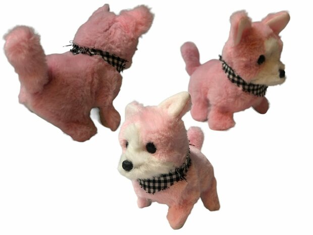 Cute Little Puppy cute toy dog barks and walks 19CM