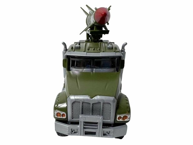 Diecast Metal Realistic Air Defense Missile Truck Toy. ist hochwertig verarbeitet. - R&uuml;ckzugsantrieb - 16,5 C