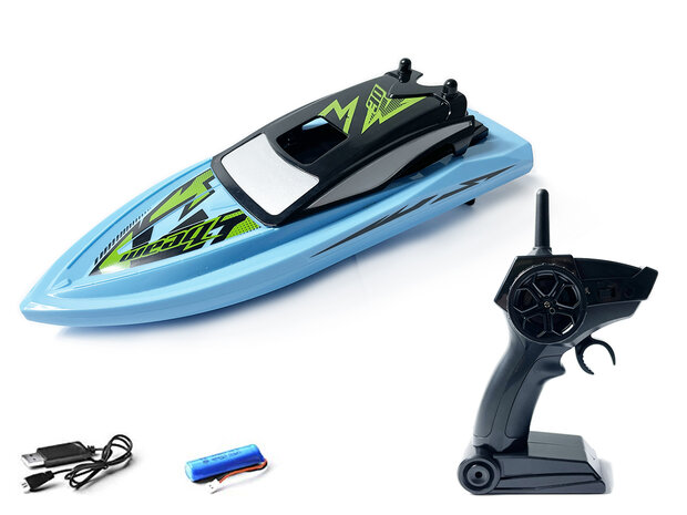 RC Boat - rechargeable - bateau contr&ocirc;lable 2.4ghz - 1:47 - H130