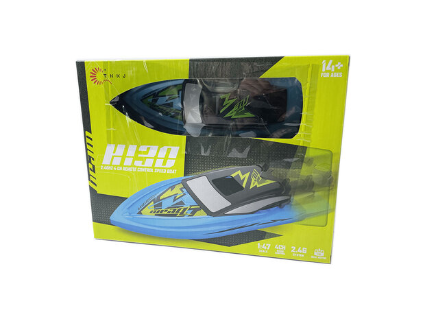 RC Boat - rechargeable - 2.4ghz controllable boat - 1:47 - H130