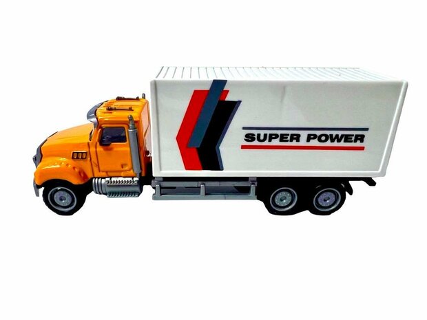 Die-cast speelgoed vrachtwagen - 16.5 CM