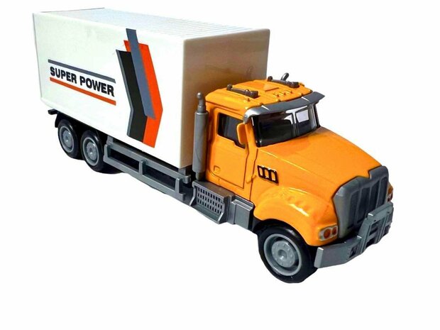 Die-cast speelgoed vrachtwagen - 16.5 CM