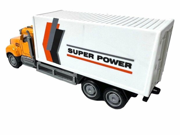 Die-cast speelgoed vrachtwagen - 16.5 CM