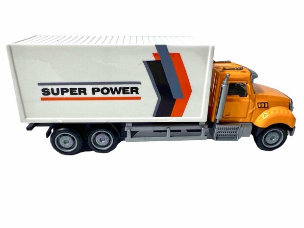 Die-cast speelgoed vrachtwagen - 16.5 CM