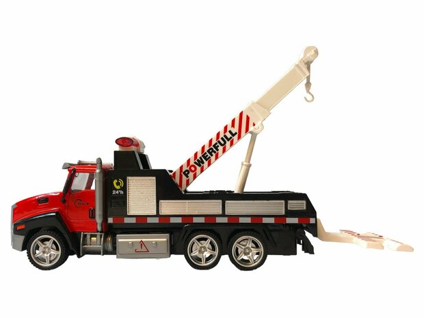 Truck car transporter + fire truck toy set - Die Cast vehicles Gift pack 2in1 - pull-back drive