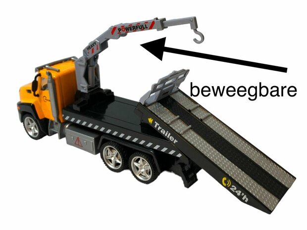 Camion porte-voiture + camion de pompier - V&eacute;hicules moul&eacute;s sous pression 