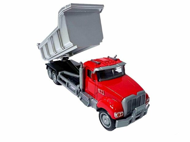 Truck toy with dump truck - Dump Truck - Die Cast metal Alloy vehicles - 16.5CM