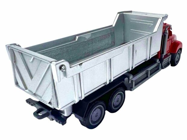 Vrachtwagen speelgoed met laadbak-kiepbak - Dump Truck - Die Cast metal Alloy voertuigen - 16.5CM