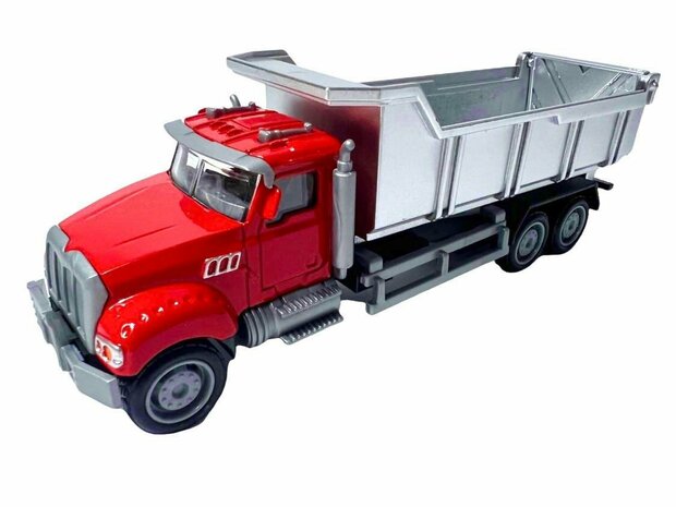 Vrachtwagen speelgoed met laadbak-kiepbak - Dump Truck - Die Cast metal Alloy voertuigen - 16.5CM