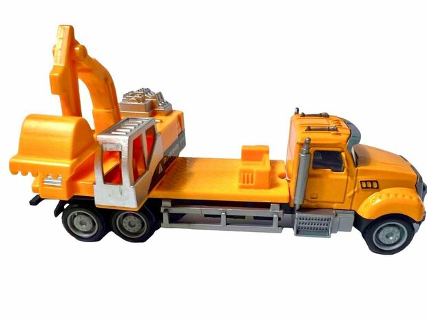 Diecast Constructie Werkvoertuigen - Builder Truck - Die Cast metal Alloy voertuigen - 16.5CM