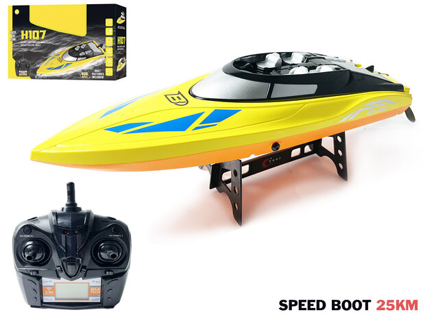 RC Race Boat H107- 2.4GHZ - bateau t&eacute;l&eacute;command&eacute;