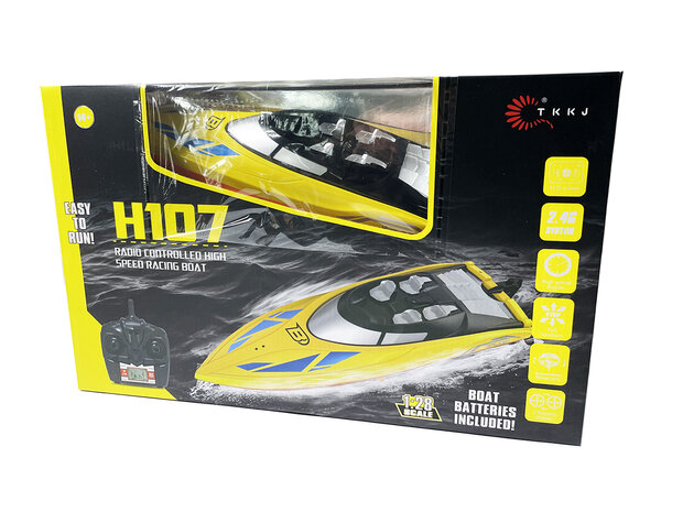 RC Race Boat H107- 2.4GHZ - remote controlled boat