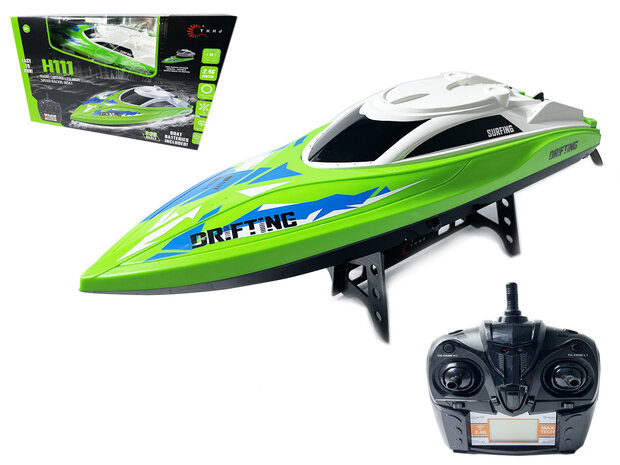 RC Race Boot H111- 2.4GHZ - radiografisch boot - SPEED BOAT 25KM 