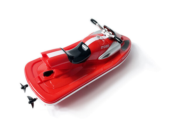 RC jet ski RISE H137 bateau rechargeable 2.4GHZ port&eacute;e 50 m&egrave;tres