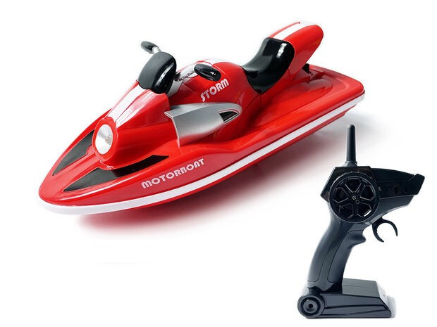 RC jetski RISE H137 boot oplaadbaar 2.4GHZ 50 meter bereik