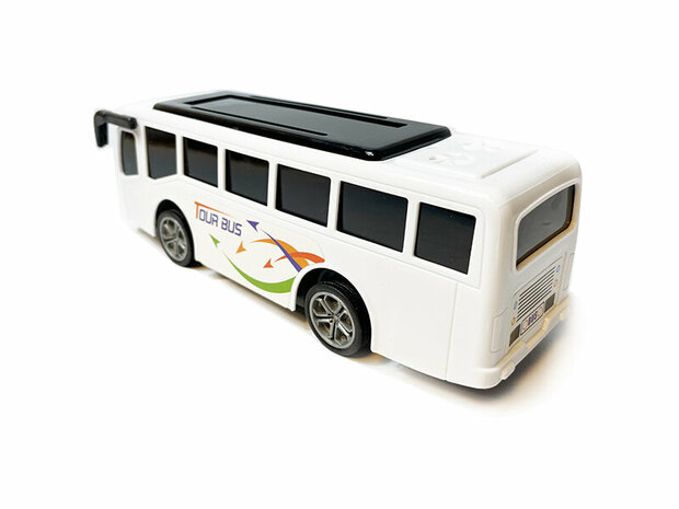 Bus radiocommand&eacute; - Lumi&egrave;re Led 3D - Jouet RC Tour Bus - 20CM