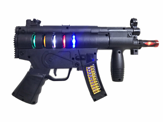 TOY GUN (LIGHT - SOUND - VIBRATION EFFECT) 32CM