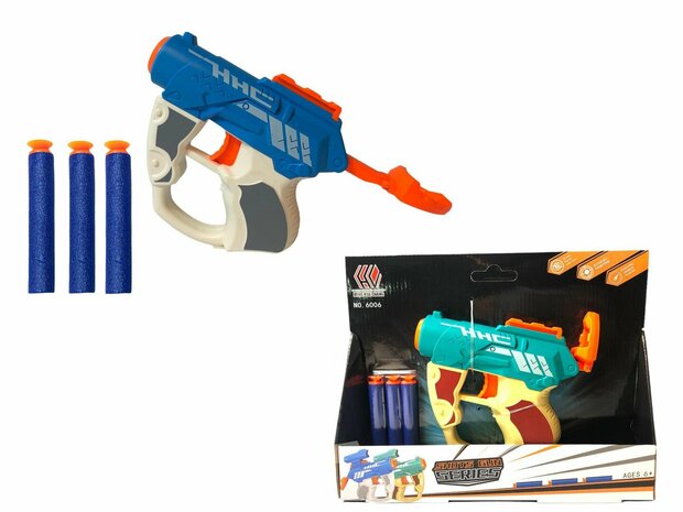 Blasters elite darts - Battle gun set - jolt met 3 dart strike pijlen - speelgoed pistool 