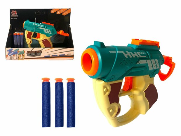 Blasters Elite fl&eacute;chettes - Battle Gun Set - Secousse avec 3 fl&egrave;ches de frappe de fl&eacute;chettes - Pistolet jouet