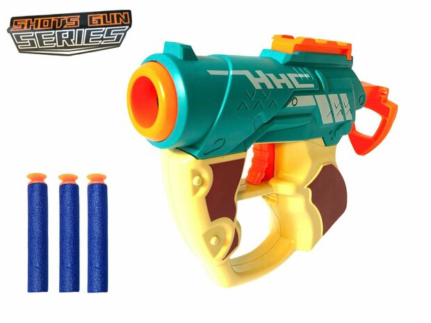 Blasters elite darts - Battle gun set - jolt met 3 dart strike pijlen - speelgoed pistool