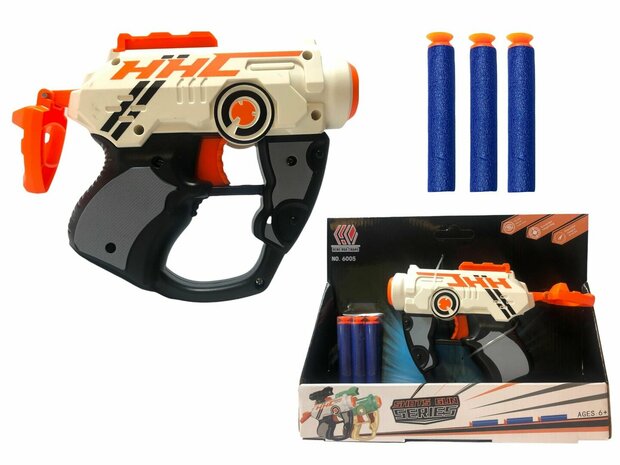 Blasters elite darts - Battle gun set - jolt with 3 dart strike arrows - toy gun