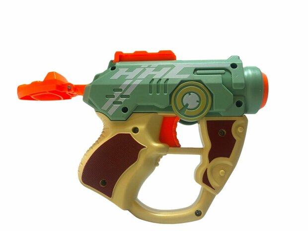 Blasters Elite fl&eacute;chettes - Battle Gun Set - Secousse avec 3 fl&egrave;ches de frappe de fl&eacute;chettes - Pistolet jouet