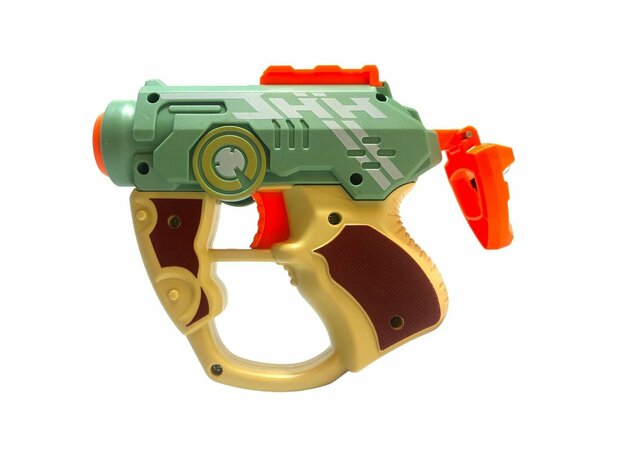 Blasters Elite fl&eacute;chettes - Battle Gun Set - Secousse avec 3 fl&egrave;ches de frappe de fl&eacute;chettes - Pistolet jouet