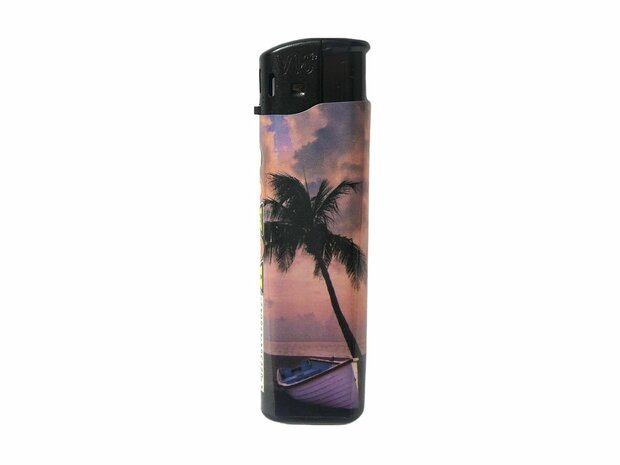 Aanstekers Klik 50 stuks met strand print