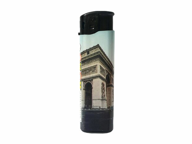 Click lighters with EU cities print