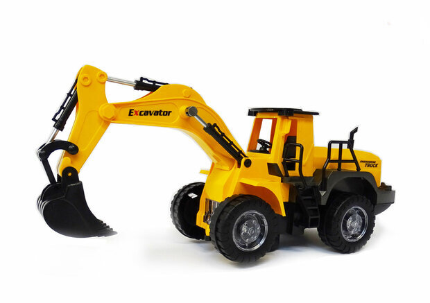Excavator Truck - work vehicles toys - with light and sound (36C