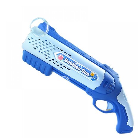 Bubble Gun toy - Bubble machine - Automatic shooting - LED light - 2x soap