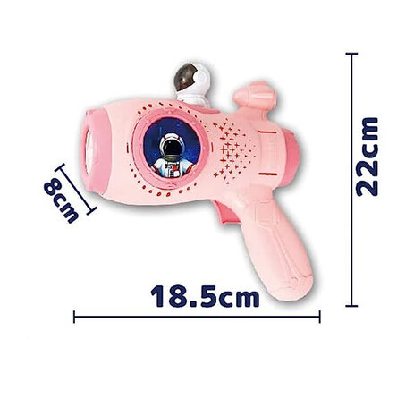 Bellenblaaspistool - Space Gun Bubbles - schiet automatisch bellen 