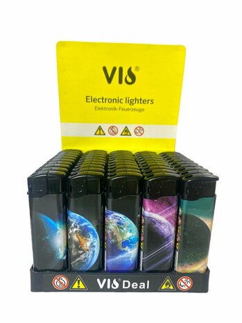 Aanstekers Klik50 Stuks Met Univers Print