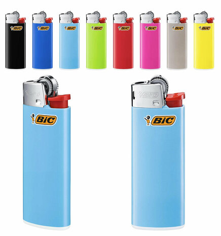 BIC Aanstekers mini - 50 STUKS Aanstekers - Mini Aanstekers mix Color lighter